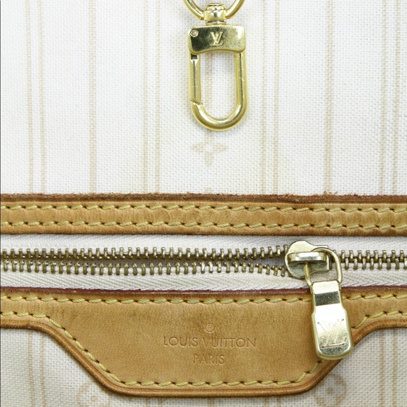 2014 Louis Vuitton Neverfull MM DA Damier Azur LV - Picture 4 of 8